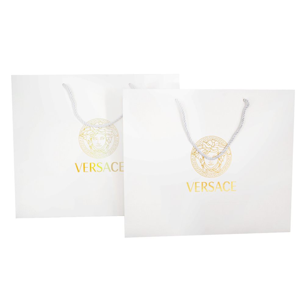 Bolsa de papel navideña personalizada Lipack para regalo con logotipo impreso