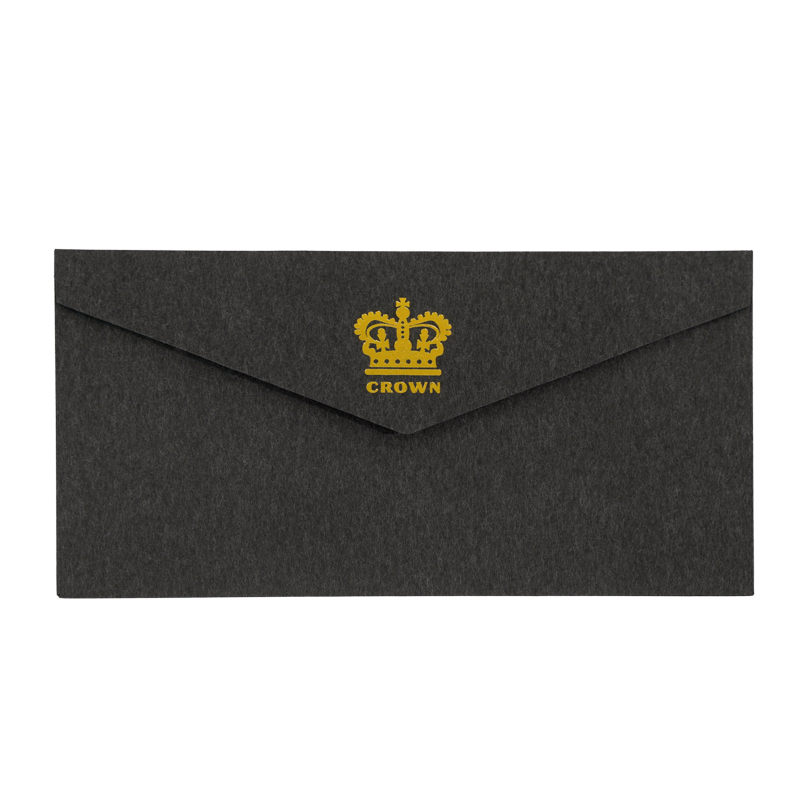 Sobre de papel boutique reciclado Lipack con logotipo para regalo