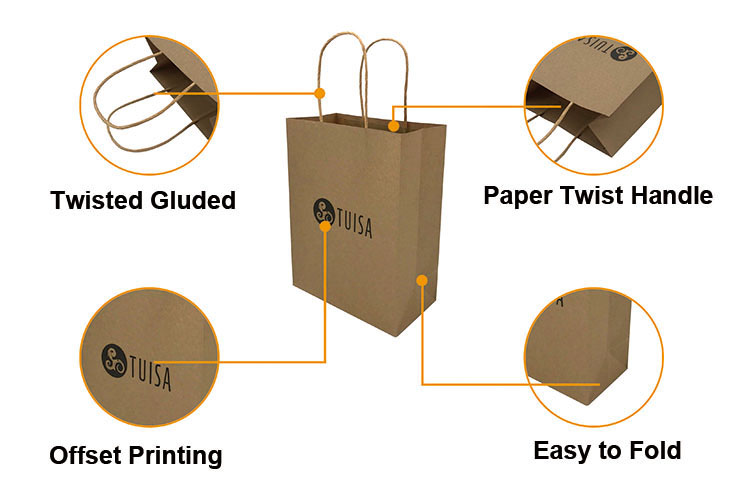 Lipack China Bolsas de papel Kraft reutilizables para impresión en color para envasado de alimentos