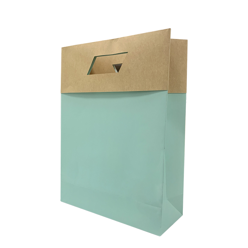 Bolsa de papel Kraft troquelada para tiendas minoristas Lipack para empresas